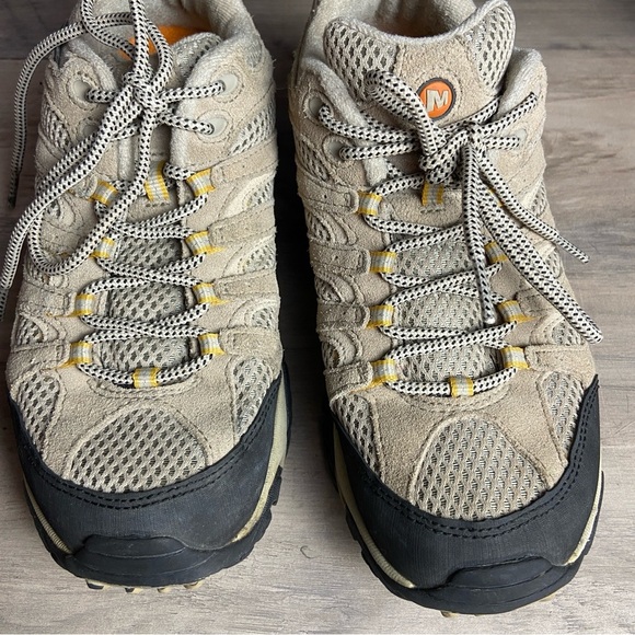 Merrell Moab 2 Ventilator Womens Size 9 Taupe Black Outdoor Walking Hiking - Picture 9 of 9